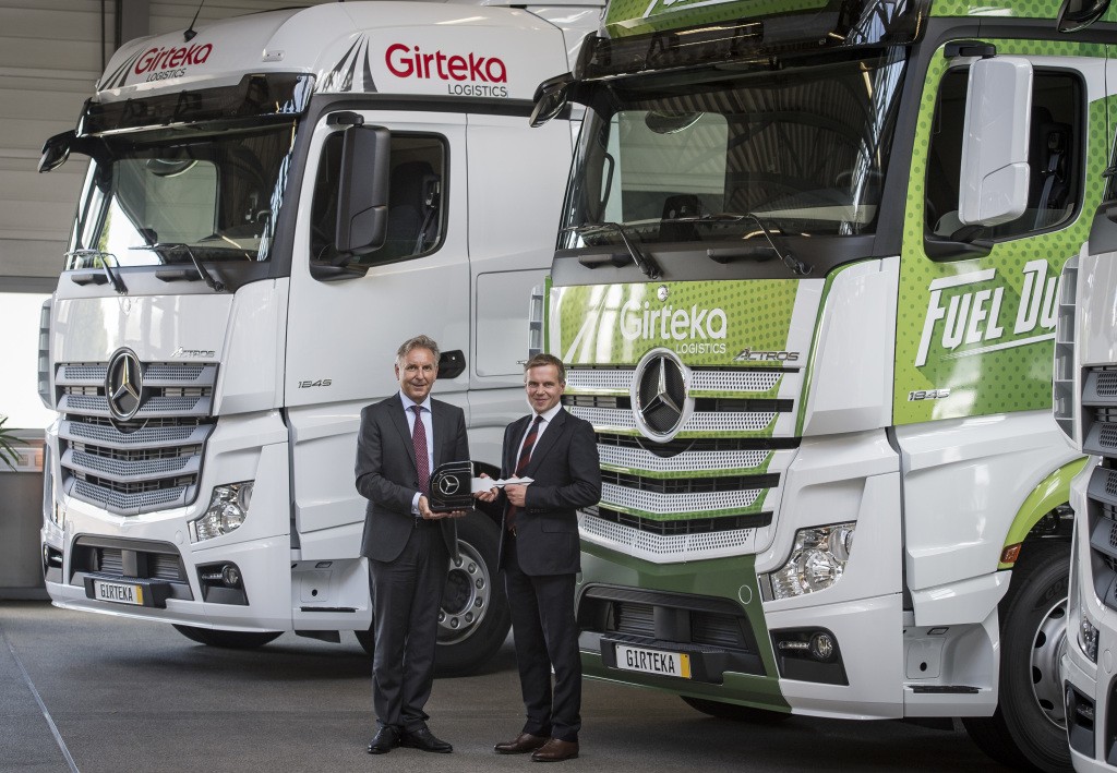Mercedes Actros Girteka Logistics