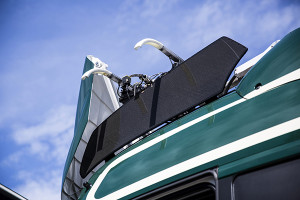 Camion electric Scania drum electrificat