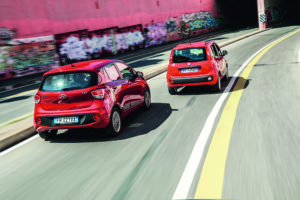 Test comparativ: Fiat Panda 1.2 Lounge vs Hyundai i10 1.0 Comfort