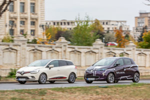 Test comparativ: Renault Clio Estate 1.5 dCi vs Renault ZOE R110