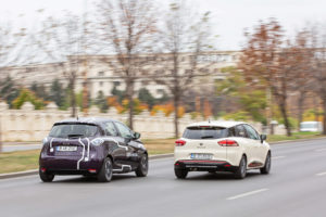 Test comparativ: Renault Clio Estate 1.5 dCi vs Renault ZOE R110