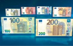 Noile bancnote de 100 euro şi 200 euro au fost puse în circulaţie