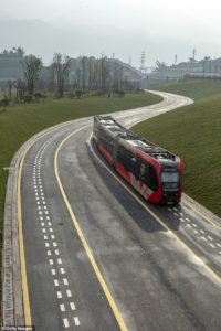 Tramvai fără șine