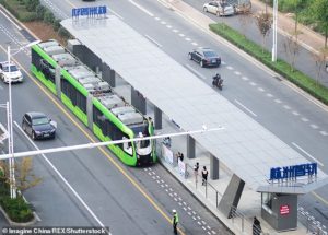 Tramvai fără șine