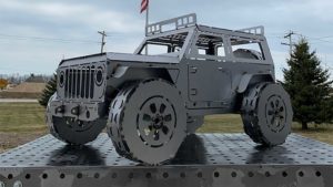 Gratare cu stil Jeep Wrangler