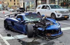 Porsche Carrera GT făzut zob în NY. Video spectaculos!
