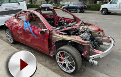 Video – Cât costă o Tesla Model 3 distrusă?