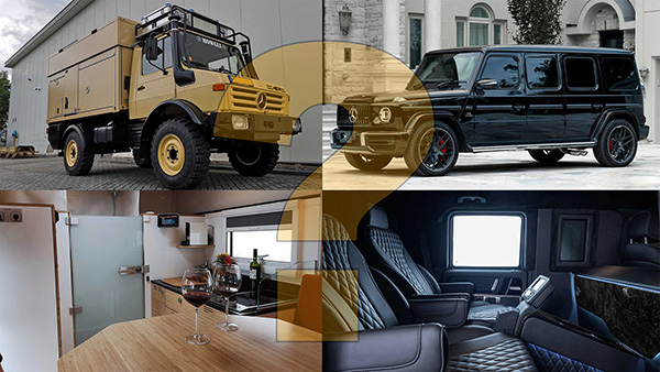 G-Class vs Unimog floteauto.ro