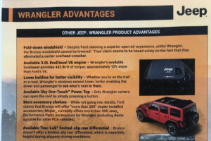 Jeep Wrangler vs Ford Bronco floteauto.ro