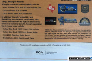 Jeep Wrangler vs Ford Bronco floteauto.ro