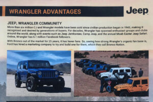 Jeep Wrangler vs Ford Bronco floteauto.ro