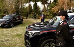 Carabinierii italieni, ”înarmați” cu 52 de autoturisme Nissan Leaf
