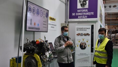 Ministrul Economiei, în vizită la Uzina Dacia Mioveni : ”Susţinem industria auto din România”
