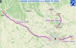 Trei autostrăzi vor fi lărgite la 3 benzi pe sens. A1 București – Pitești va fi extinsă integral