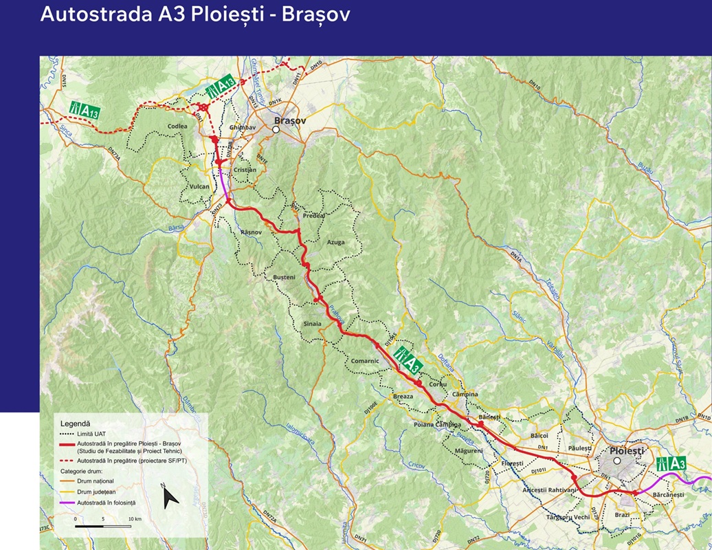 Autostrada Ploieși - Brașov